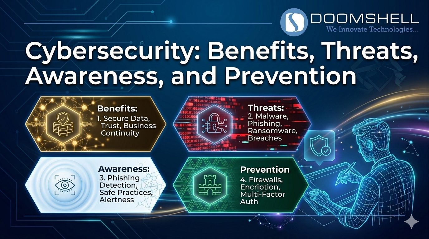Cybersecurity: Benefits, Threats, Awareness, and Prevention