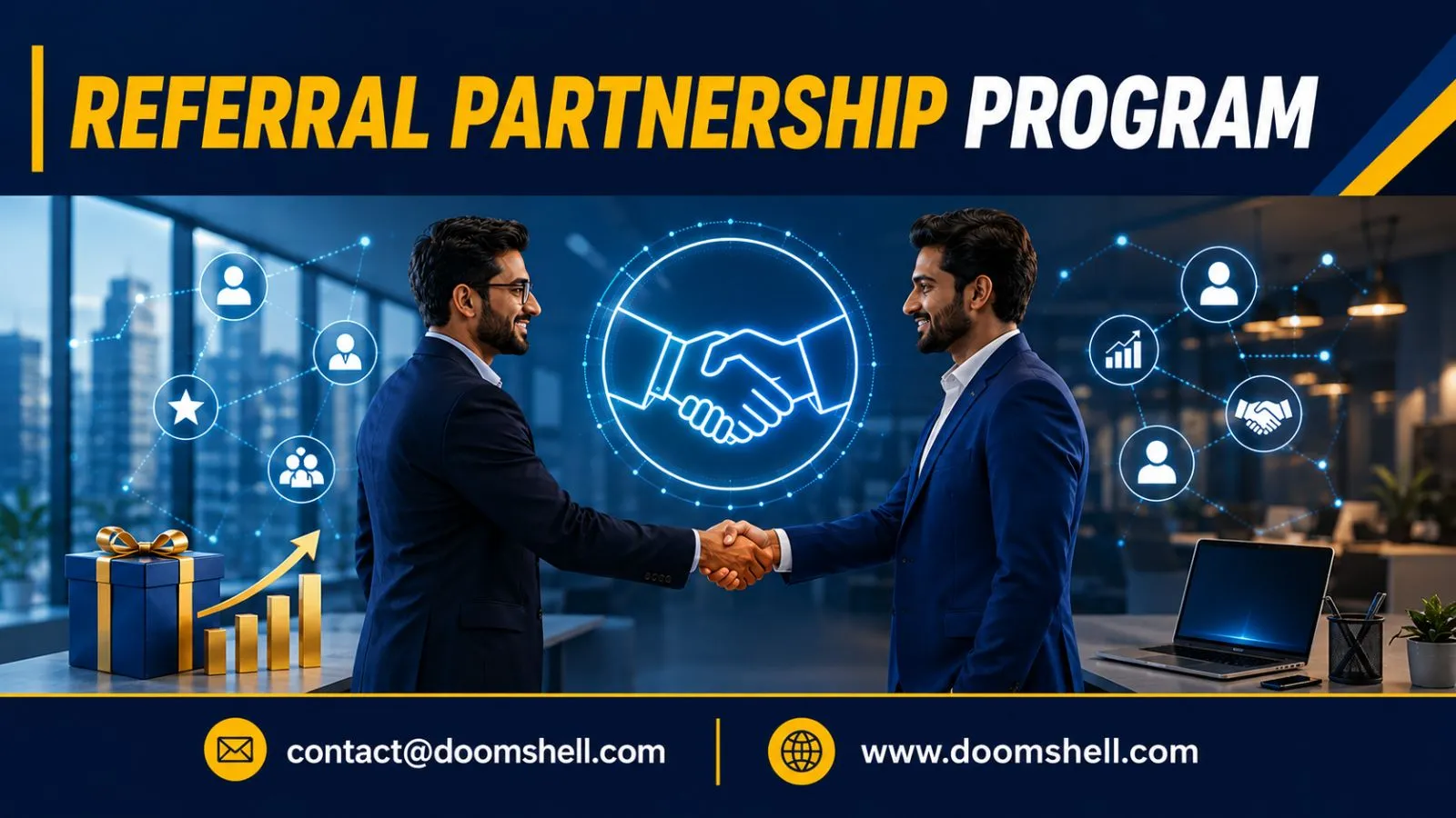 Referral Partnership Program by Doomshell: Turn Your Network into a Passive Income Source in 2026