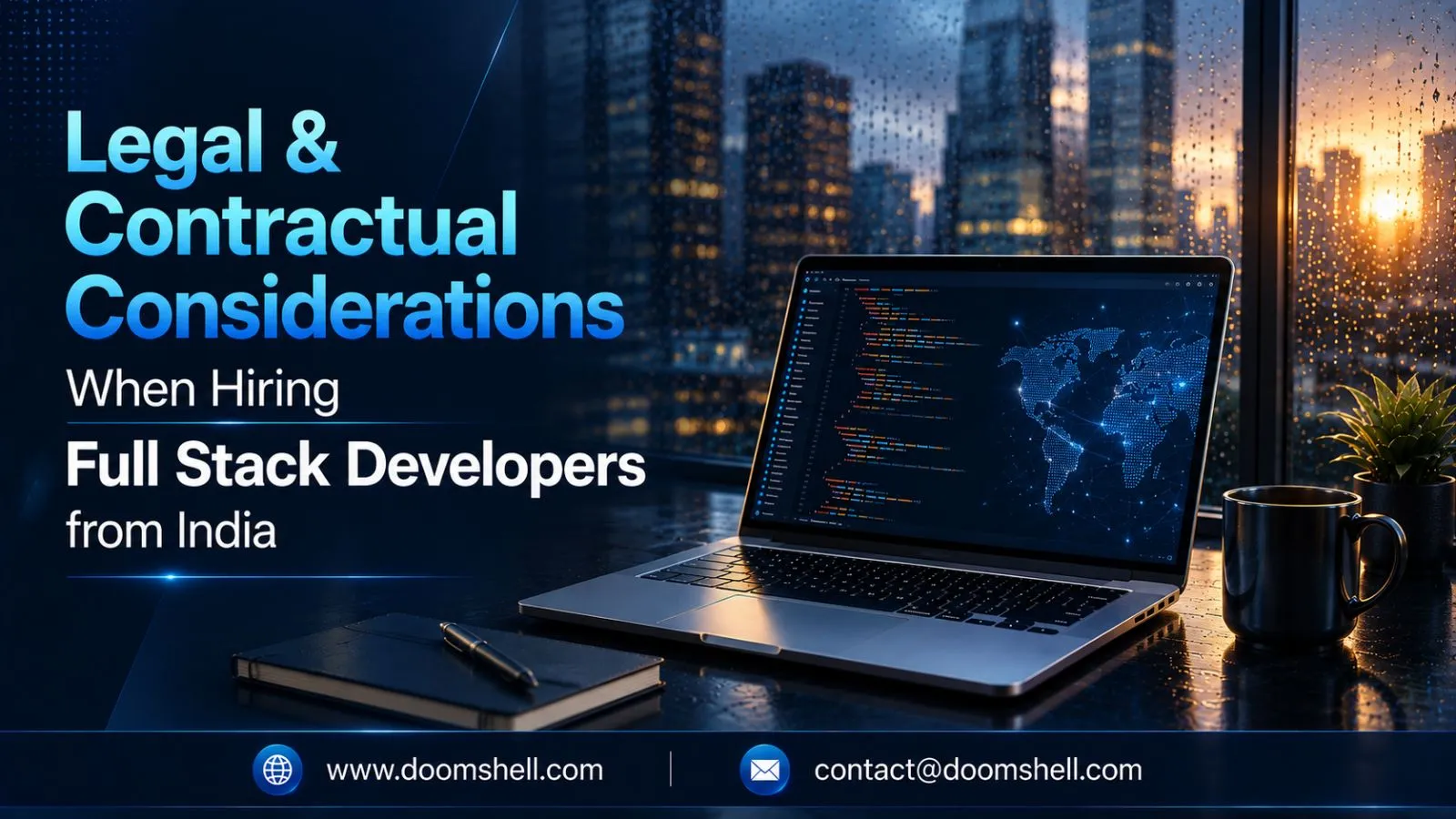 Legal & Contractual Considerations When Hiring Full Stack Developers from India