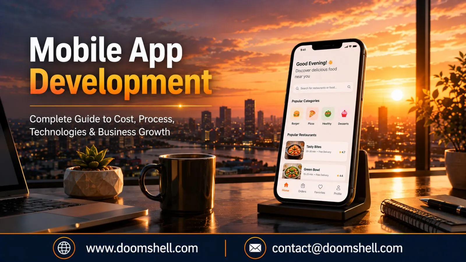 Mobile App Development in 2026: Complete Guide to Cost, Process, Technologies & Business Growth