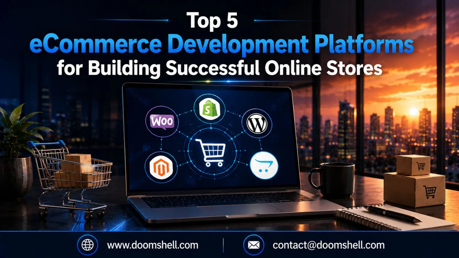 Top 5 eCommerce Development Platforms for Building Successful Online Stores